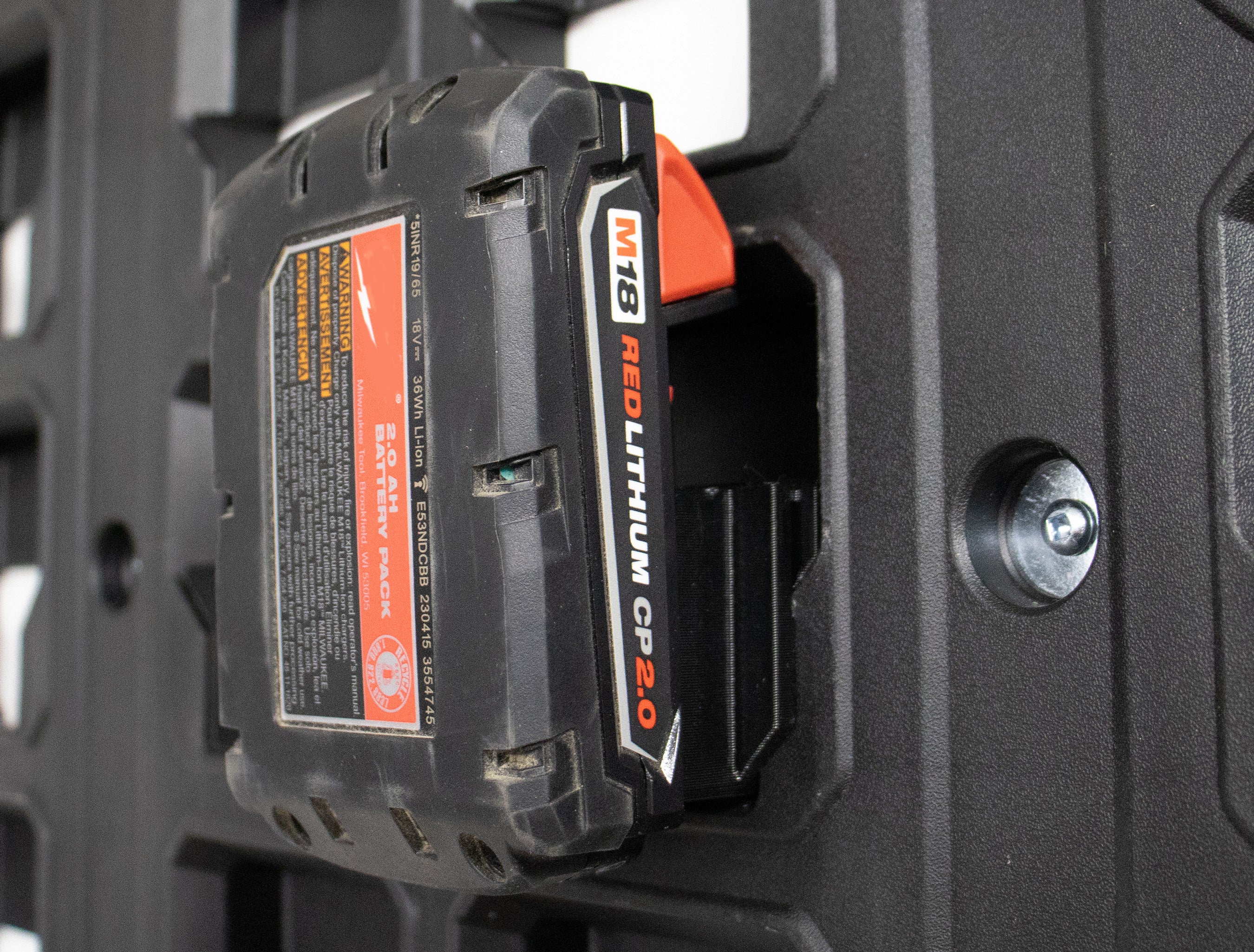 Packout Wall M18 Battery Mount