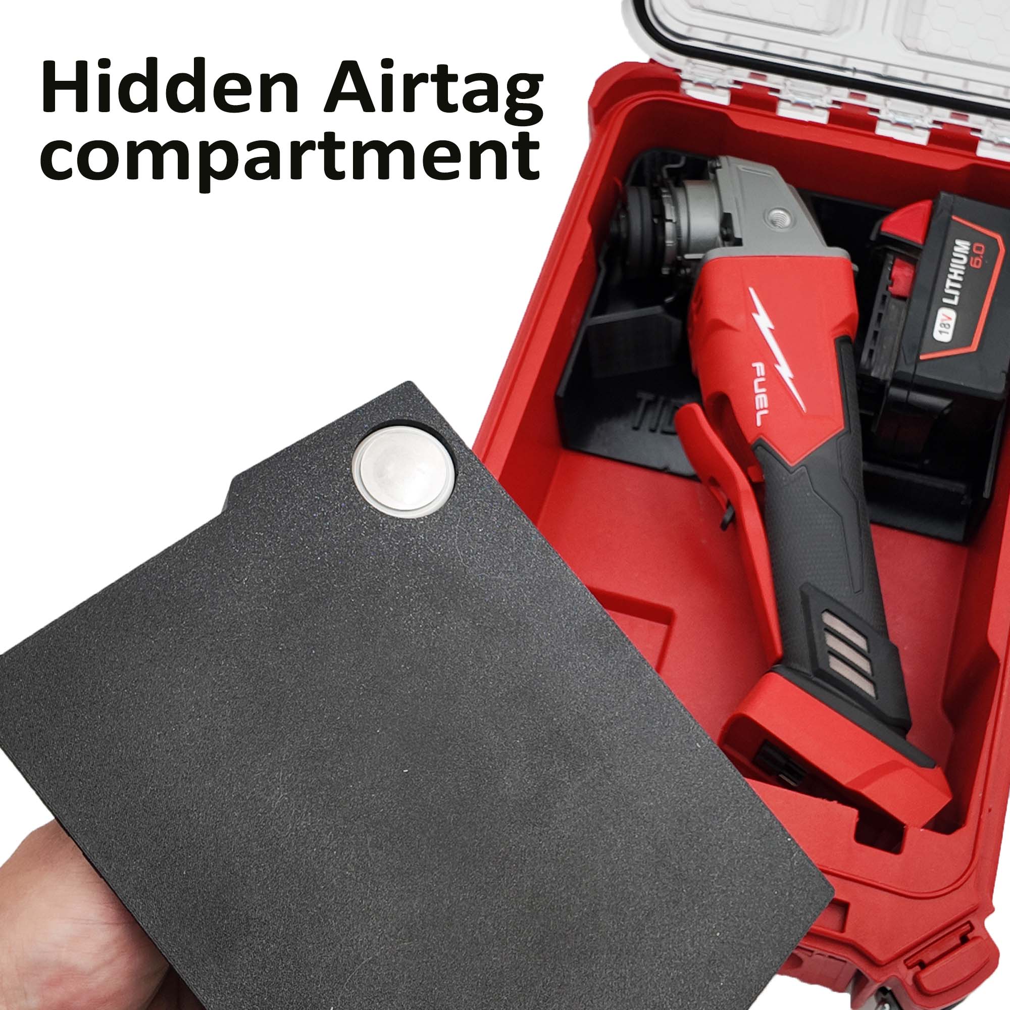 M18 Grinder Organizer for Milwaukee Compact Packout  Version 3