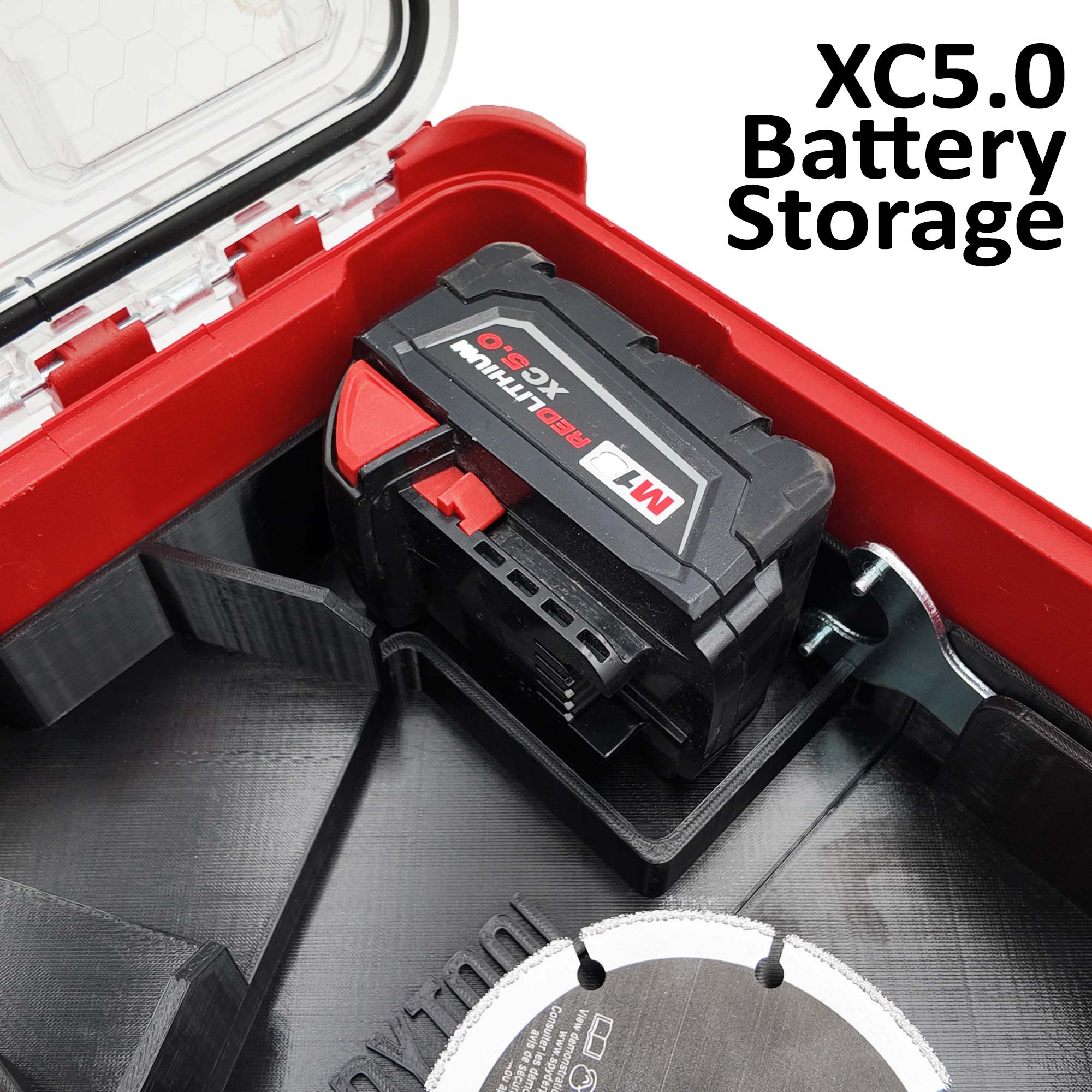 M18 Grinder Organizer for Milwaukee Compact Packout  Version 3