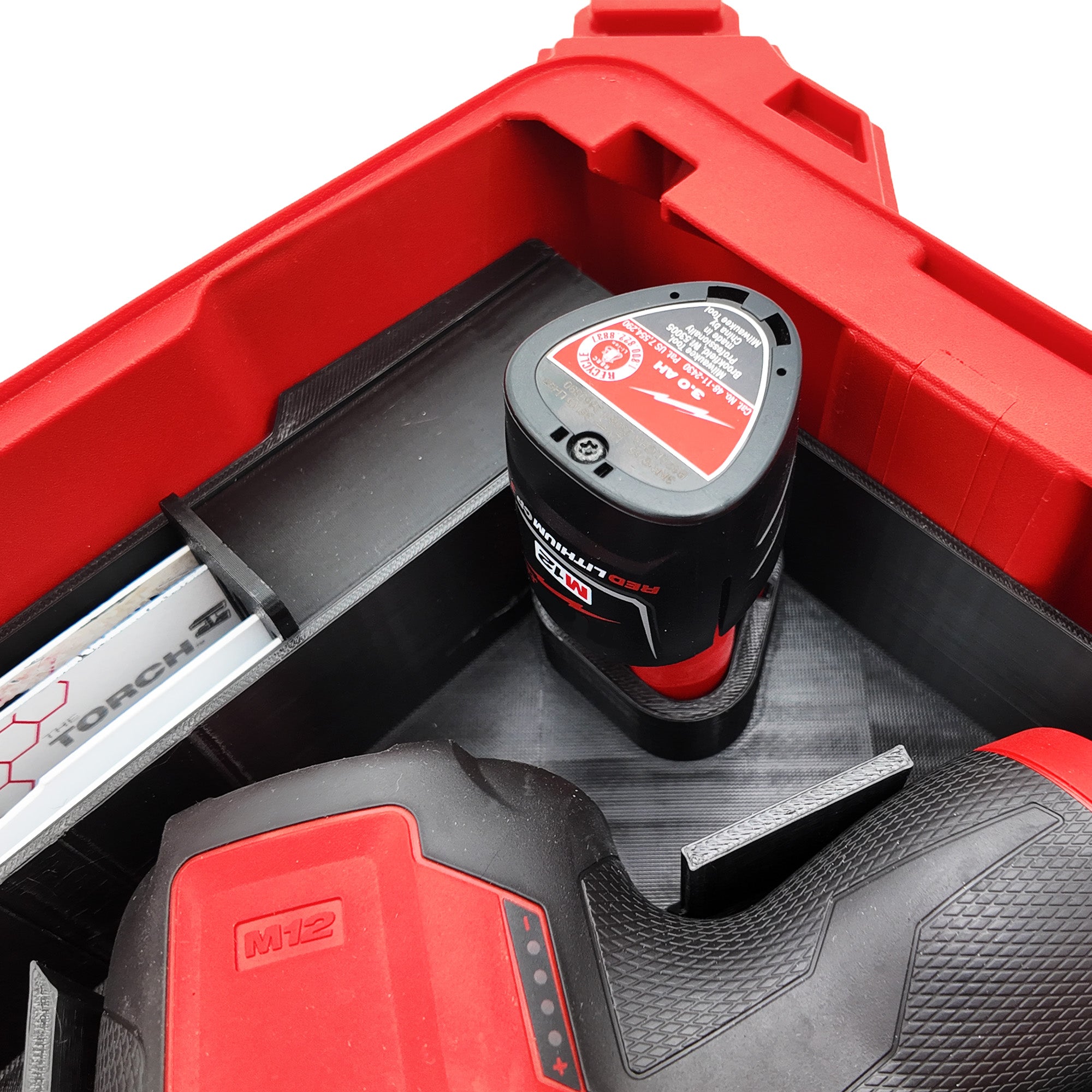 M12 Hackzall Organizer for Milwaukee Compact Packout  Version 2