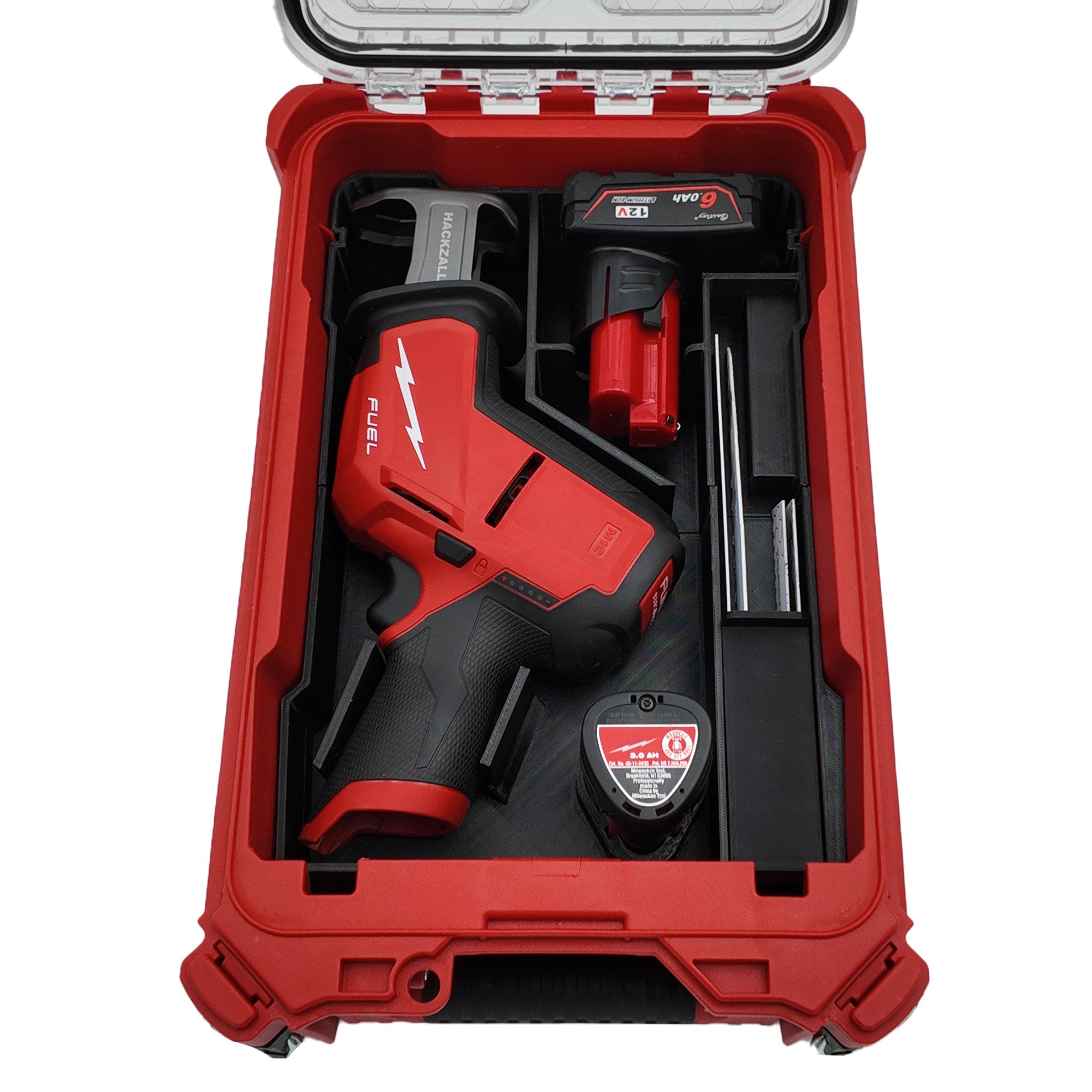 M12 Hackzall Organizer for Milwaukee Compact Packout  Version 2