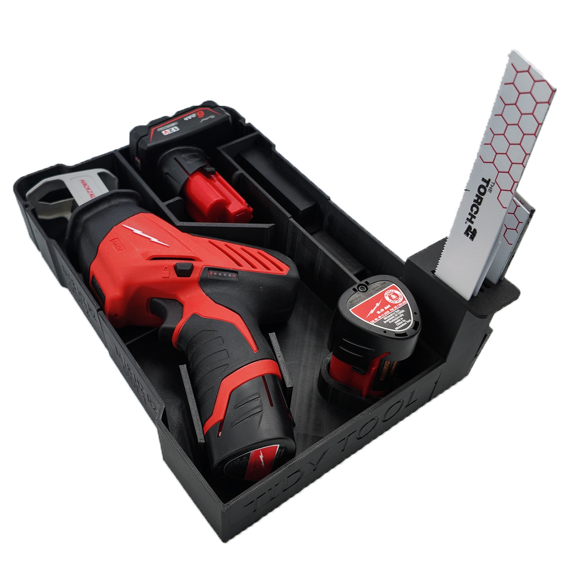 M12 Hackzall Organizer for Milwaukee Compact Packout  Version 2