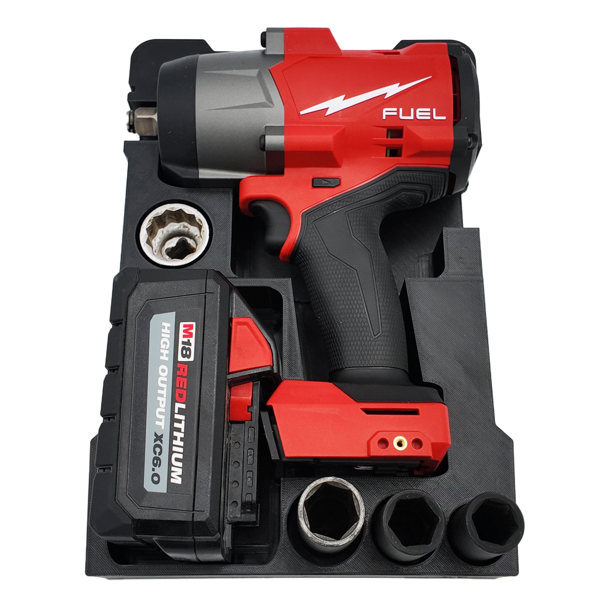 M18 Fuel High Torque Impact Wrench Organizer for Milwaukee Compact Packout